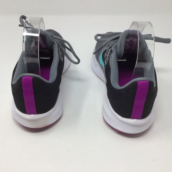 Nike Downshifter 9 Gray Running Sneaker - Picture 3 of 11